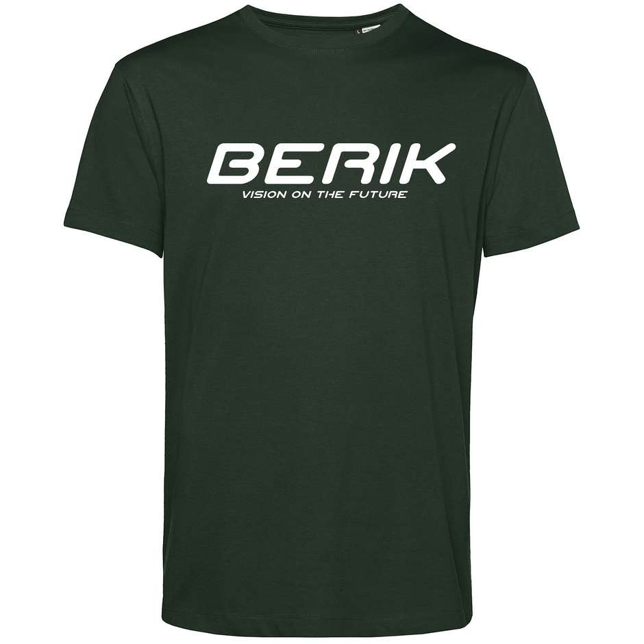 T-Shirt Berik 2.0 Girocollo TEE In Cotone Organico Verde Scr taglia L