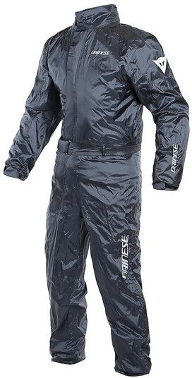 Tuta Intera Antipioggia Moto Dainese RAIN SUIT Nero taglia 2XL