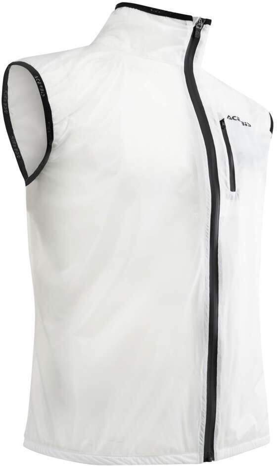 Gilet Fuoristrada Acerbis RAIN DEK PACK Bianco taglia S