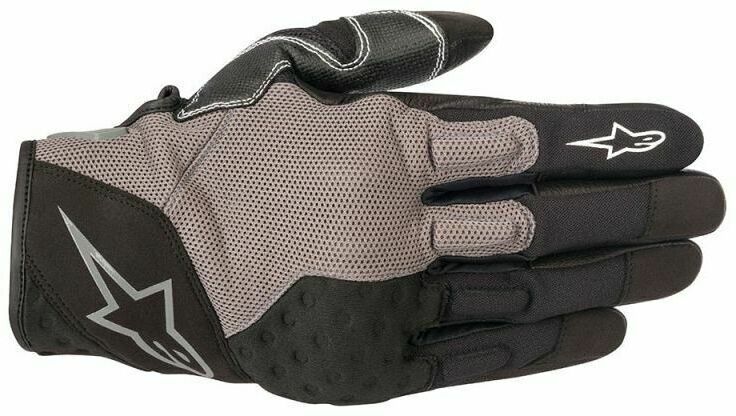 Alpinestars Guanti moto in tessuto estivi alpinestars crossland nero grigio