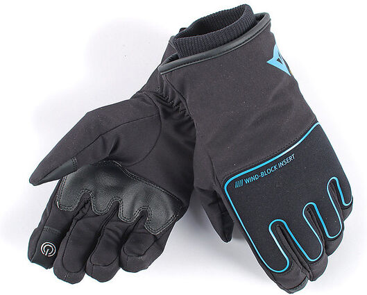 Dainese Guanti moto invernali dainese plaza d-dry electric blu