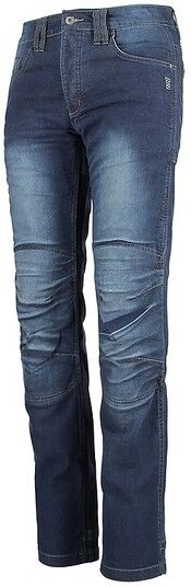 Oj Atmosfere Pantaloni moto jeans elasticizzati oj sole blu