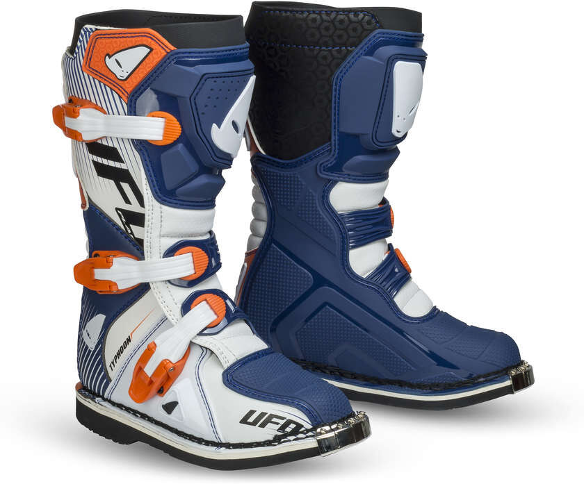 Stivali Moto Cross Enduro Bambino Ufo Modello Typhoon Kids B taglia 35