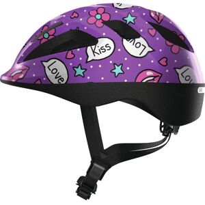 Casco Bici Abus Bambino SMOOTY 2.0 Purple Kisses taglia S