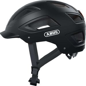 Casco Bici Abus Hyban 2.0 Urban Con Led Nero Velvet taglia L