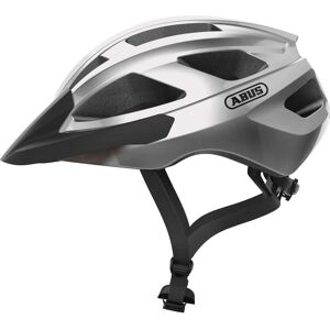 Casco Bici Abus Strada All Round Macator Gleam Silver taglia M