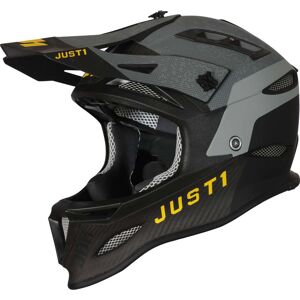 Casco Bici Integrale MTB Just1 JDH + Mips Dual Grigio Fluo G taglia S