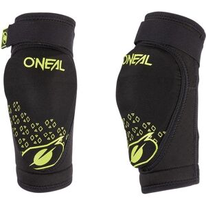 Oneal Gomitiera Bici DIRT Bambino Elbow Guard V.23 Nero Giallo taglia unica