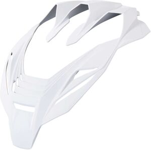 Spoiler Superiore AIRFOIL SB Rubatone Bianco per Casco Icon taglia uni