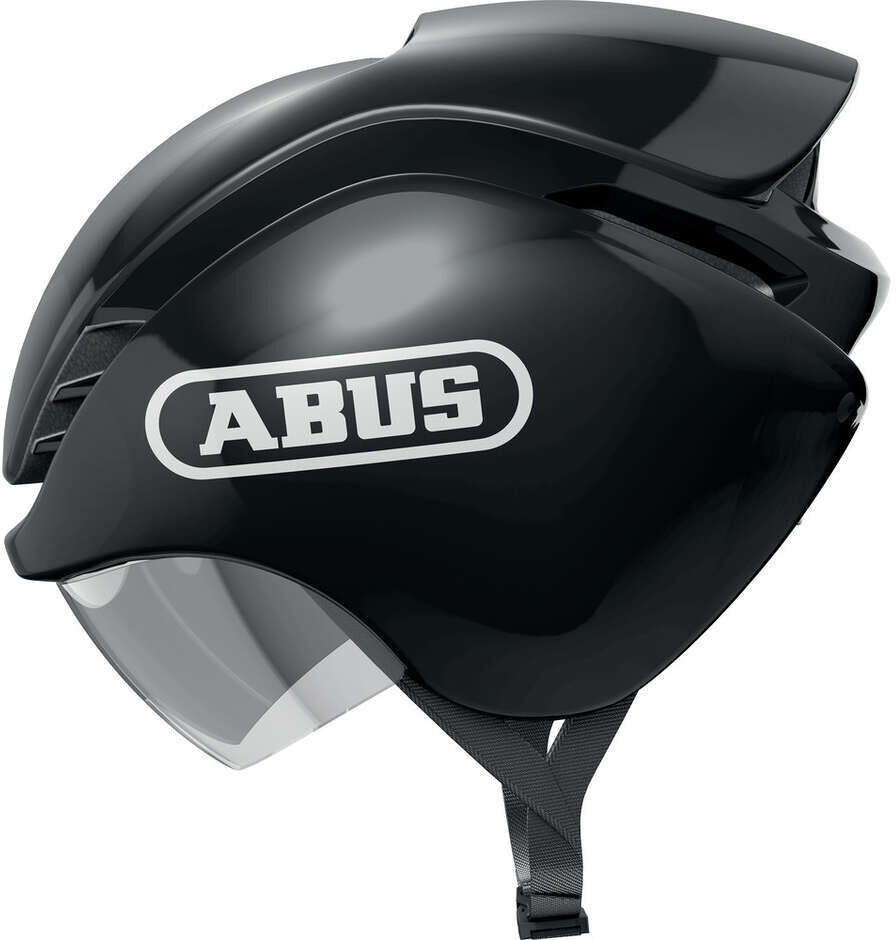 Casco Bici Abus GAMECHANGER TRI Shiny Black taglia M