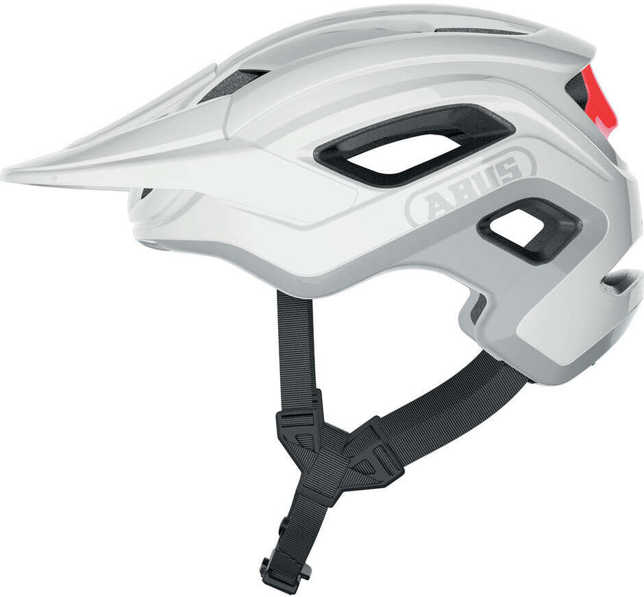 Casco Bici Abus Mtb CLIFFHANGER Shiny White taglia S