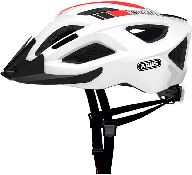 Casco Bici Abus Sportivo Aduro 2.0 Race Bianco taglia L