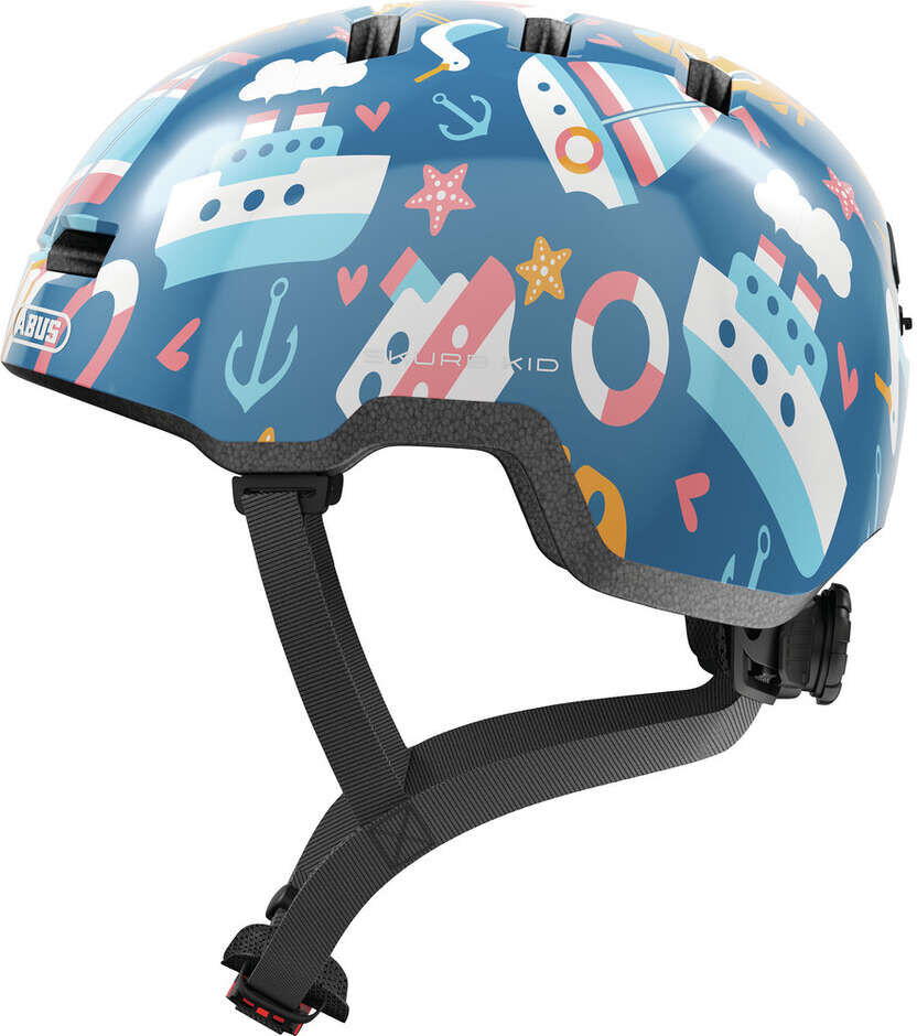 Casco Bici Bambino Abus SKURB KID Blu Sailor taglia S