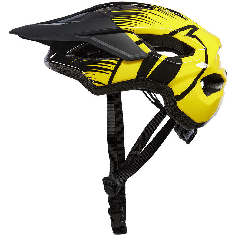 Casco Bici Oneal MATRIX Helmet SPLIT V.23 Nero Giallo taglia XS/S/M