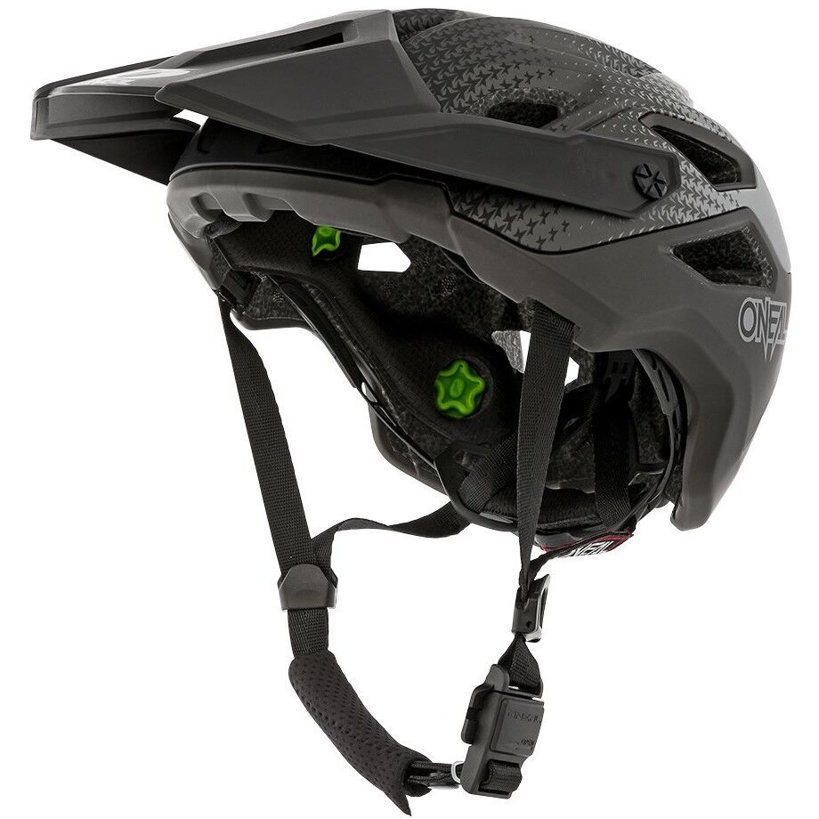 Casco Bici Oneal Mtb eBike Pike Solid IPX V.22 Stars Nero gr taglia S/