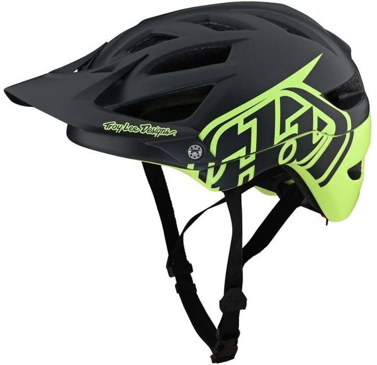 Casco Bici Troy Lee Designs A1 con MIPS CLASSIC Grigio Verde taglia XL