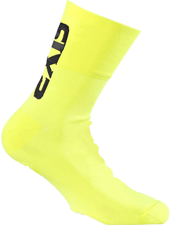 Copriscarpa Ciclismo Sixs Antivento SMART BOOTIE Nero Giallo taglia S