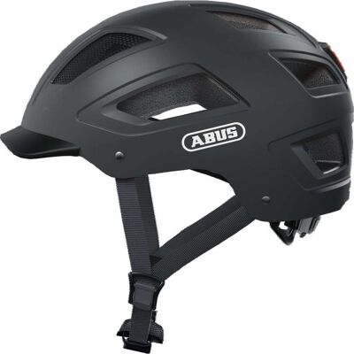 Casco Bici Abus Hyban 2.0 Urban Con Led Titanio taglia M Casco Bici Abus Hyban 2.0 Urban Con Led Titanio taglia M