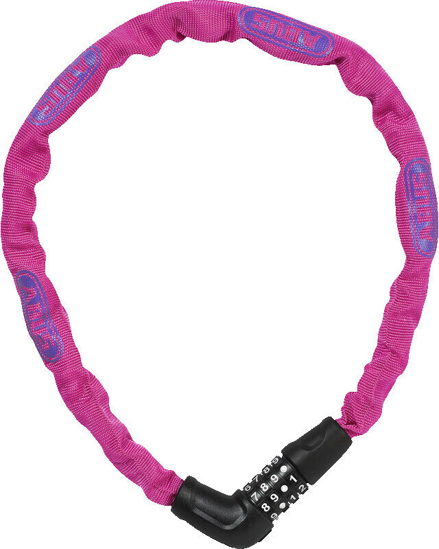 Catena Antifurto Bici Abus Steel-O-Chain 5805C/75 Rosa taglia unica