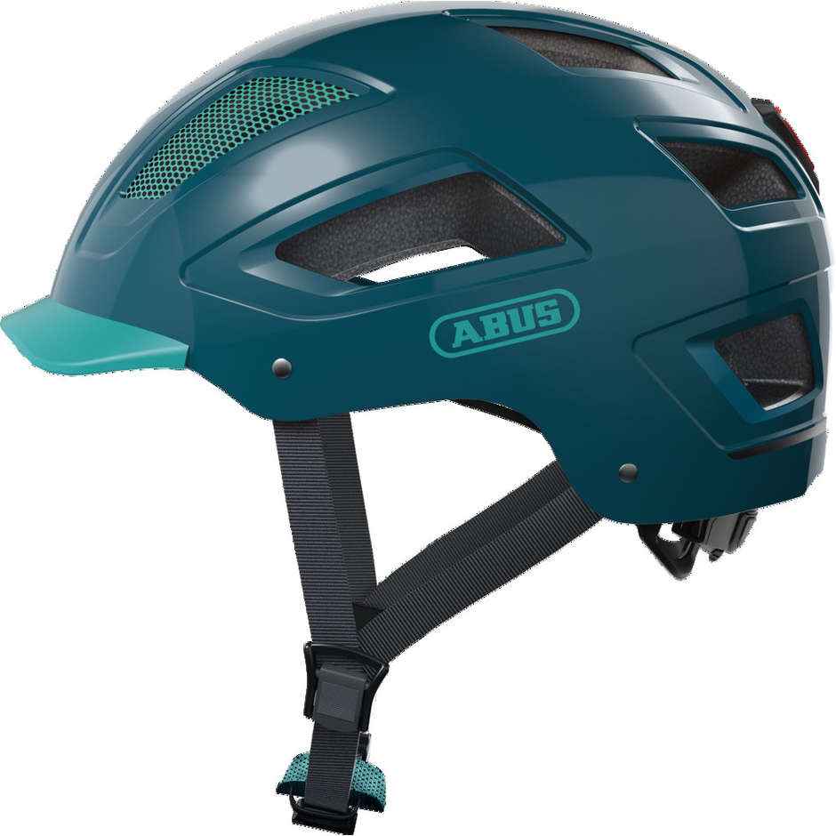 Abus Casco bici abus hyban 2.0 urban con led core verde Abus Casco bici abus hyban 2.0 urban con led core verde