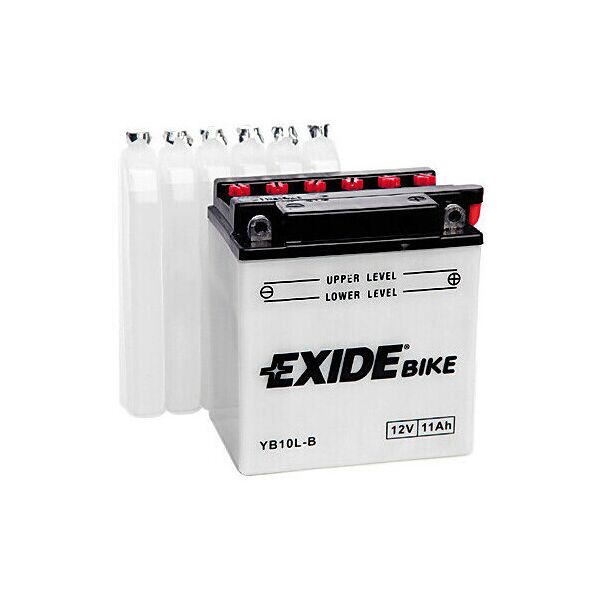 lampa batteria moto 12v - exide bike conventional -11 ah -130 a taglia unica