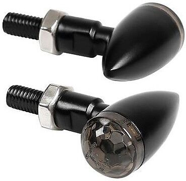 Coppia Frecce a Led Moto Lampa 90482 DROP Nero taglia unica