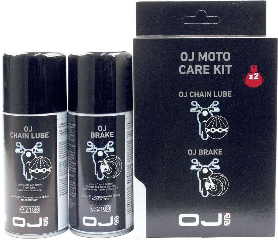 kIT per la Cura della Moto Oj Atmosfere M185 OJ MOTO CARE KI taglia un