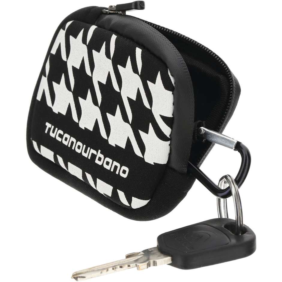 Portachiavi Tucano Urbano KEY BAG 487 Pied de Coq taglia unica