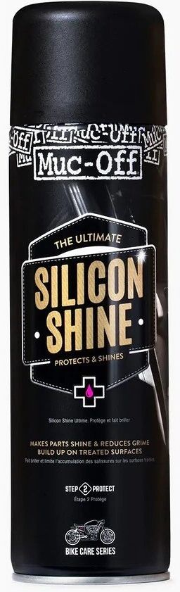 Spray Silicon Shine Muc off Per Moto taglia unica