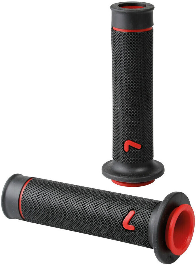 Lampa Manopole Universali Moto Lampa Sport Grip Nero-Rosso taglia unica