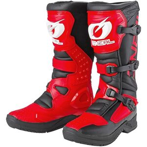 Stivali Moto Cross Enduro Oneal RSX BOOT EU Nero Rosso taglia 46