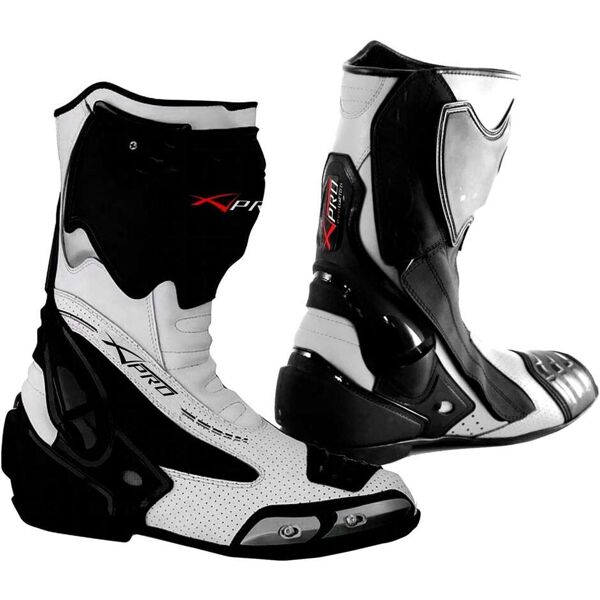 american-pro stivali moto strada racing a-pro modello fighting white taglia 40