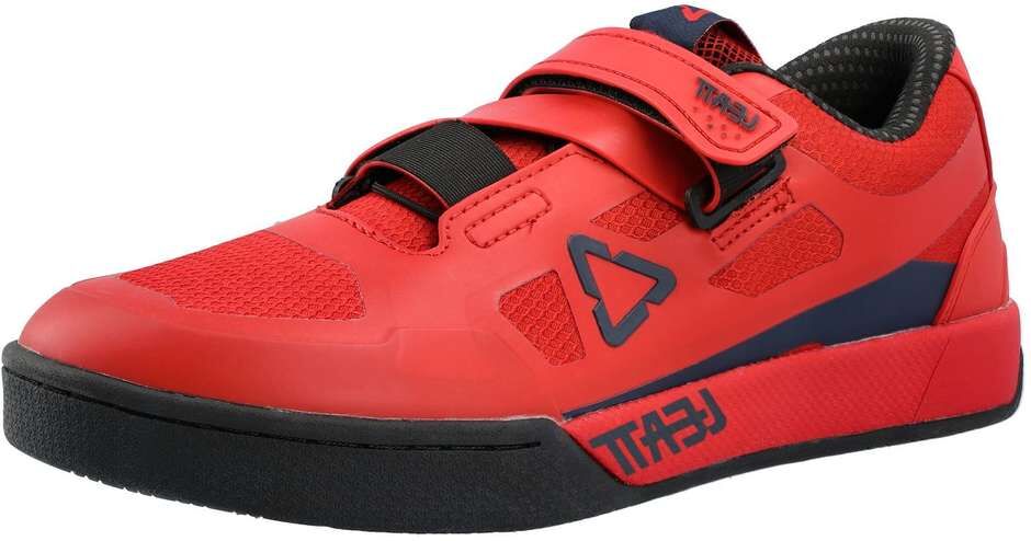 Scarpe Bici Bmx eBike Leatt 5.0 Clip Chilli taglia 8