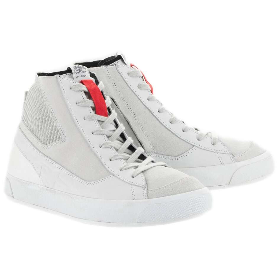 Scarpe Moto Alpinestars STATED Bianco Cool Grigio taglia 12