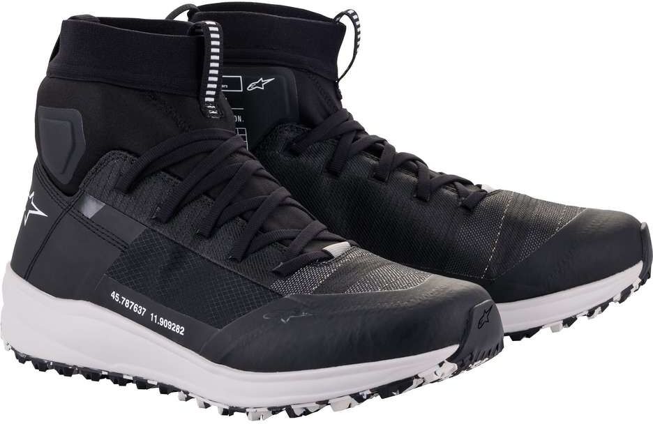 Scarpe Moto Casual Sportive Alpinestars SPEEDFORCE Nero Bian taglia 10