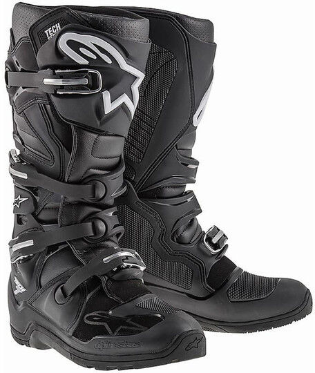 Stivali Moto Cross Enduro Alpinestars Tech 7 Enduro nero taglia 7