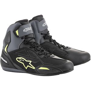 Scarpa Moto Sportiva Alpinestars FASTER 3 Drystar Nero Giall taglia 11