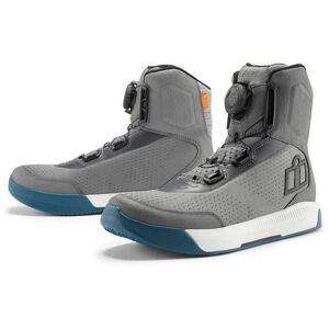 Scarpe Moto Sportive Icon OVERLORD Ventilate Grigio taglia 11