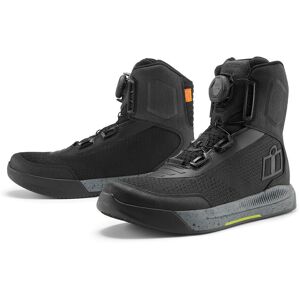 Scarpe Moto Sportive Icon OVERLORD Ventilate Nero taglia 11