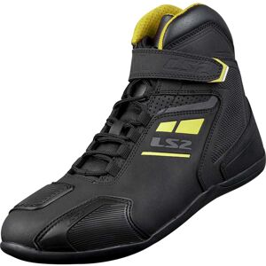 Scarpe Moto Sportive LS2 GARRA MAN Nero H-V Giallo taglia 42