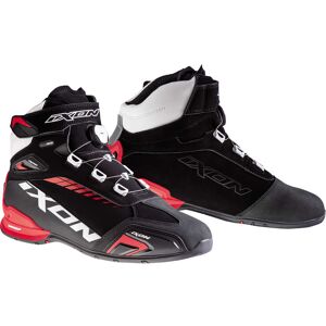 Scarpe Moto Tecniche Sportive Ixon BULL WP Nero Bianco Rosso taglia 44