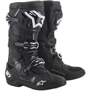 Stivali Moto Cross Enduro Alpinestars TECH 10 Nero taglia 8