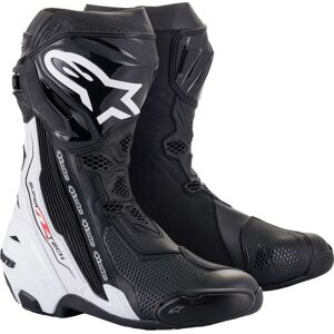 Stivali Moto Racing Alpinestars SUPERTECH R Nero Bianco taglia 40