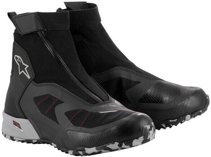 Scarpe Moto Alpinestars CR-8 GORE-TEX Rosso Grigio Nero Ross taglia 14