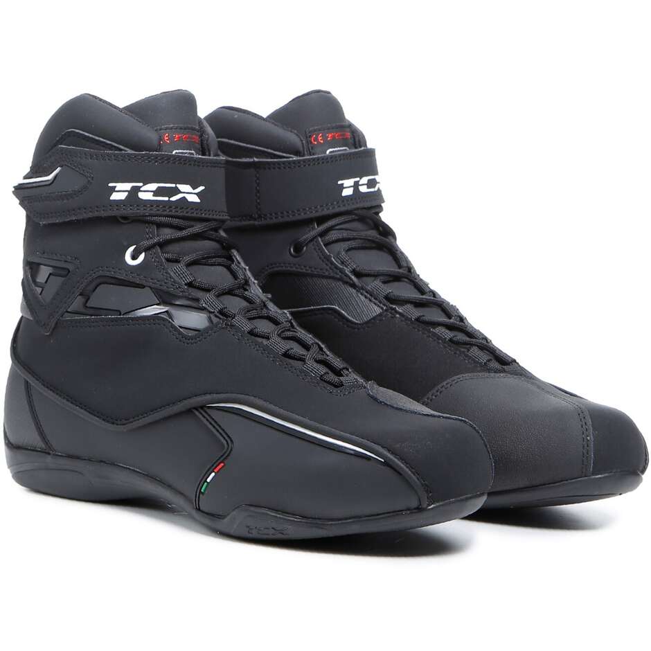 Scarpe Moto Sportive Impermeabili Tcx 9581w ZETA WP Nero taglia 44