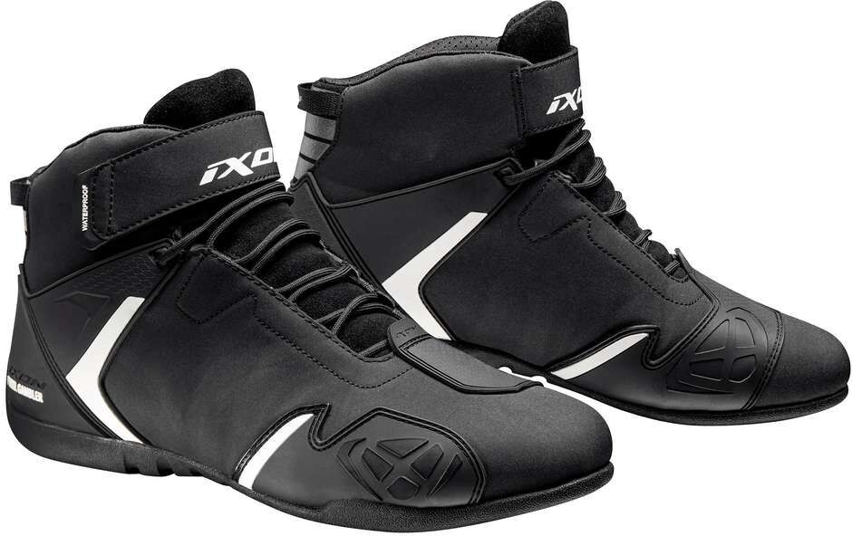 Scarpe Moto Tecniche Sportive Ixon GAMBLER WP Nero Bianco taglia 39