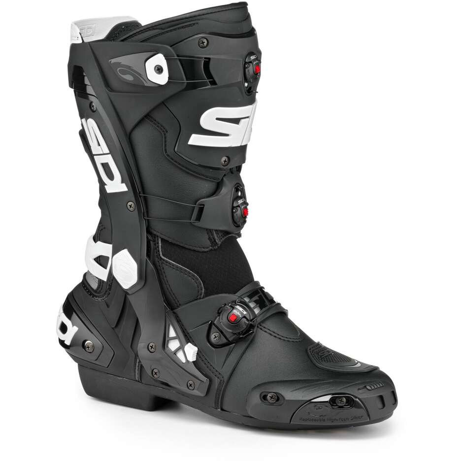 Stivale Moto Racing Sidi REX Nero Bianco taglia 42