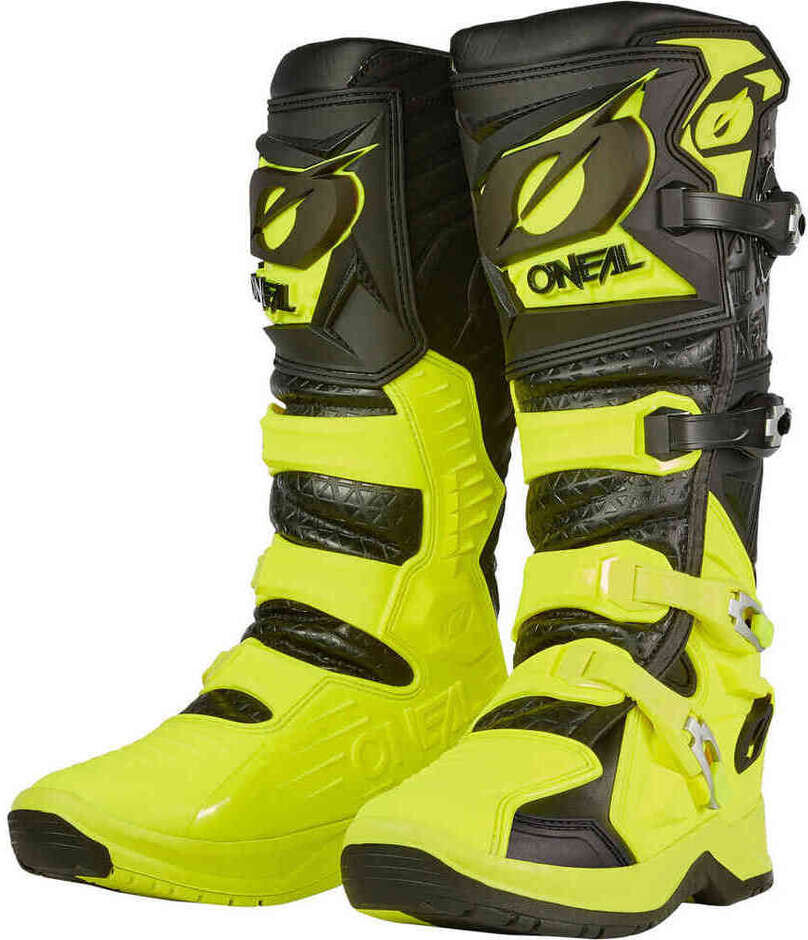 Oneal Stivali Moto Cross Enduro O'NEAL RMX PRO Nero/Giallo Neon taglia 39