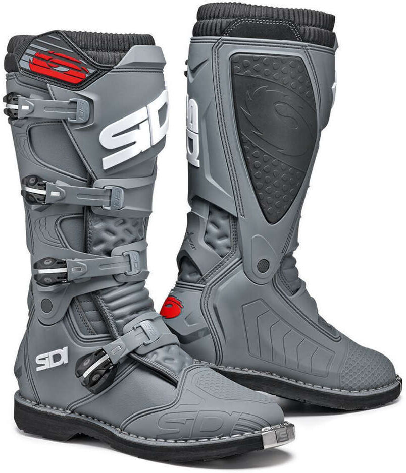 Stivali Moto Cross Enduro Sidi X POWER Grigio Grigio taglia 44