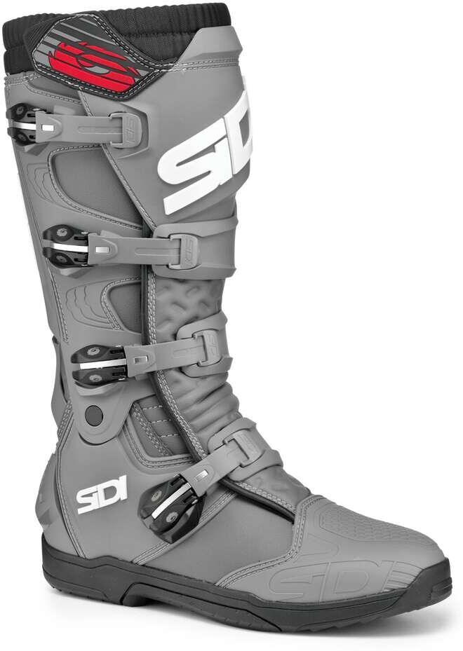 Stivali Moto Off-Road Sidi X POWER SC Grigio Grigio taglia 44